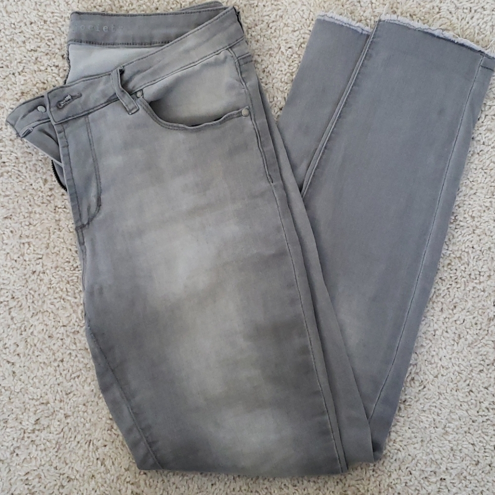 Gray Skinny Jeans
